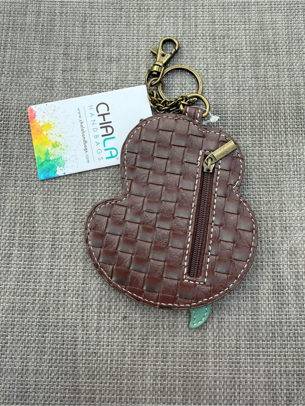Chala Yellow Mermaid Keychain Bag Charm